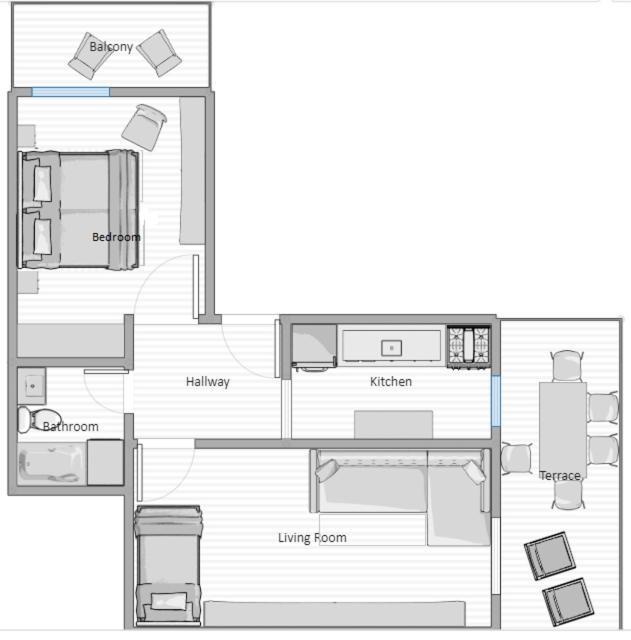 Kariani Beach Apartment Eksteriør bilde